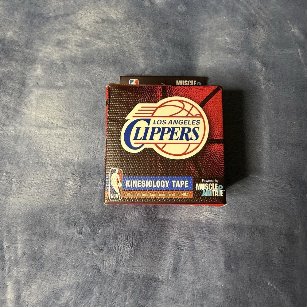Los Angeles Clippers themed MuscleAidTape kinesiology tape box
